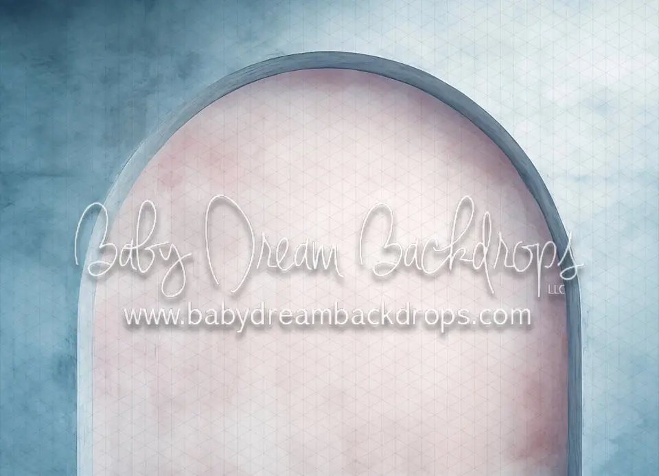 Cotton Candy Arch Texture Wall Right (Md) 1