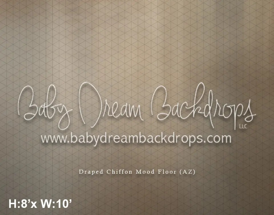 Draped Chiffon Mood Farbic Floor (Az) 1