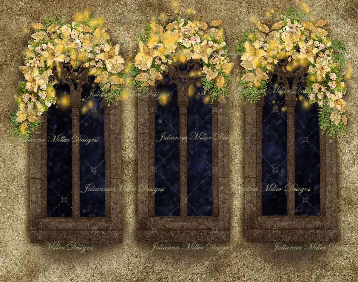Golden Gothic Trio Twinkle Lights 1