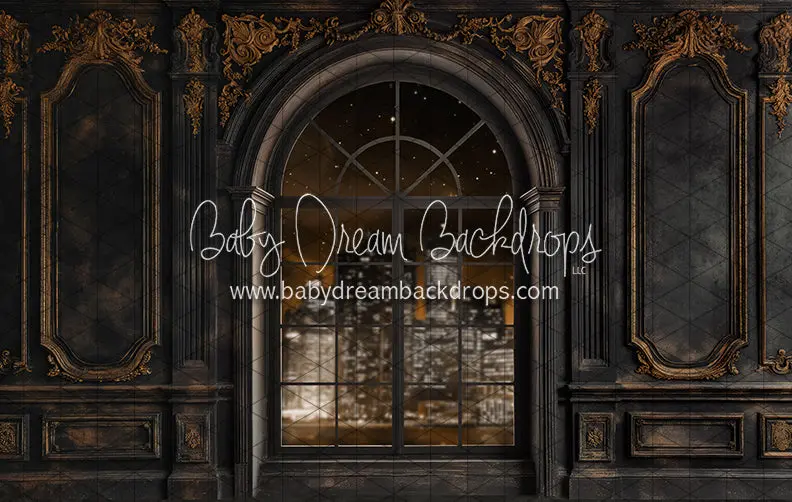Late Night Leopard Window Film