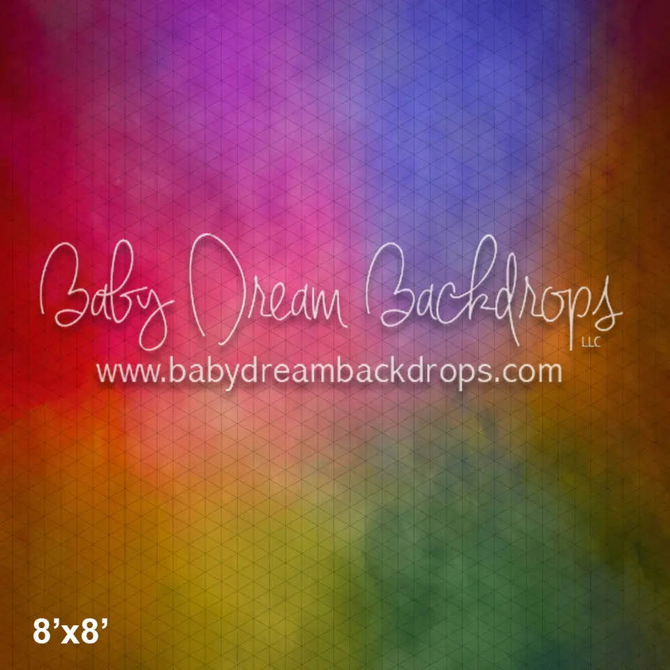 X Drop Rainbow Fine Art (Wm) 1