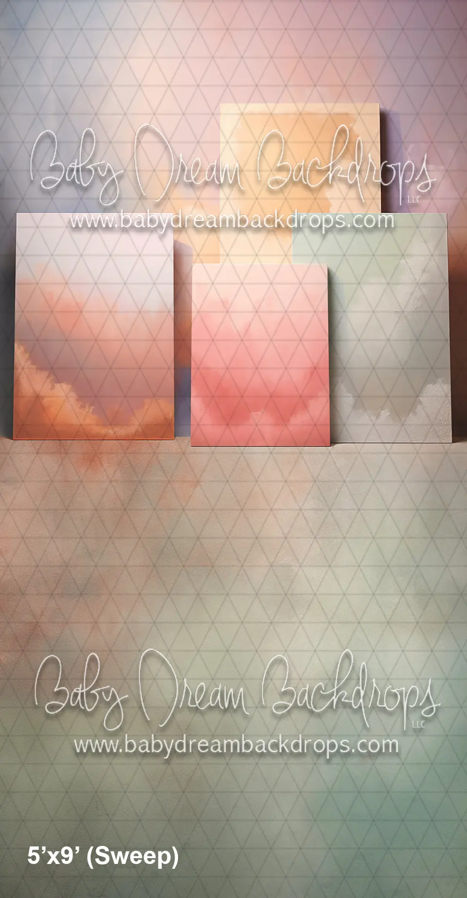 Sweeps Fine Art Canvas Display Pastels (Az) 1