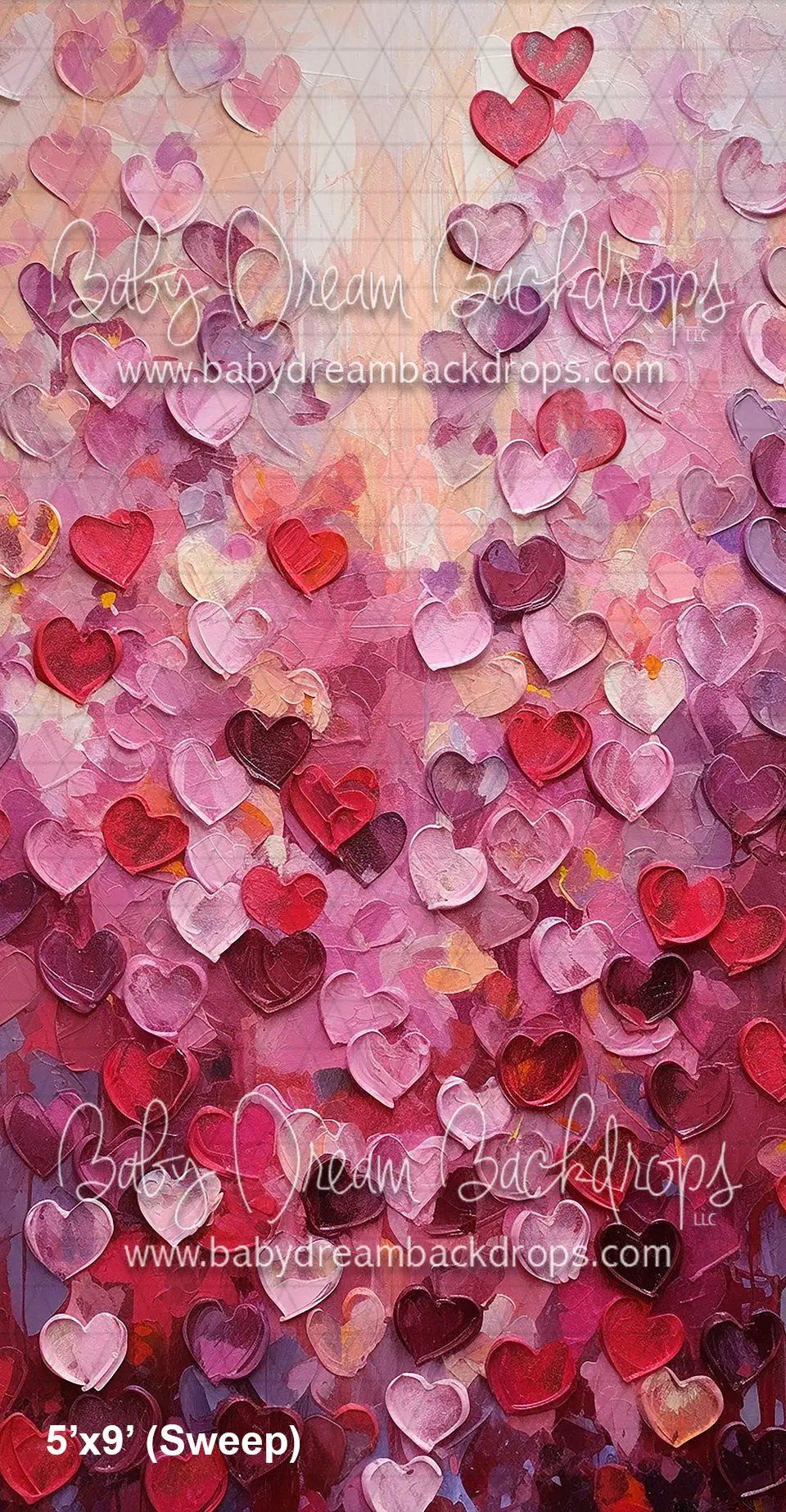 Sweeps Smudge Painted Hearts (Az) 1