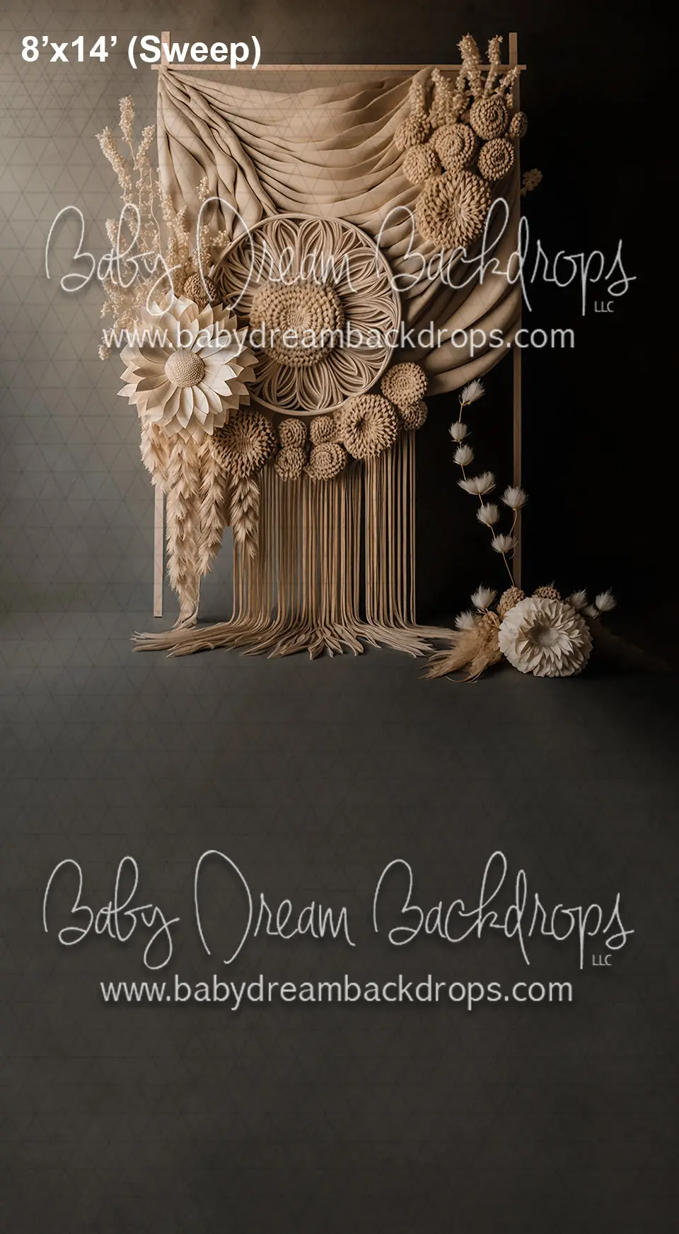 Sweeps Ctandrina Beige Macrame (Az) 1