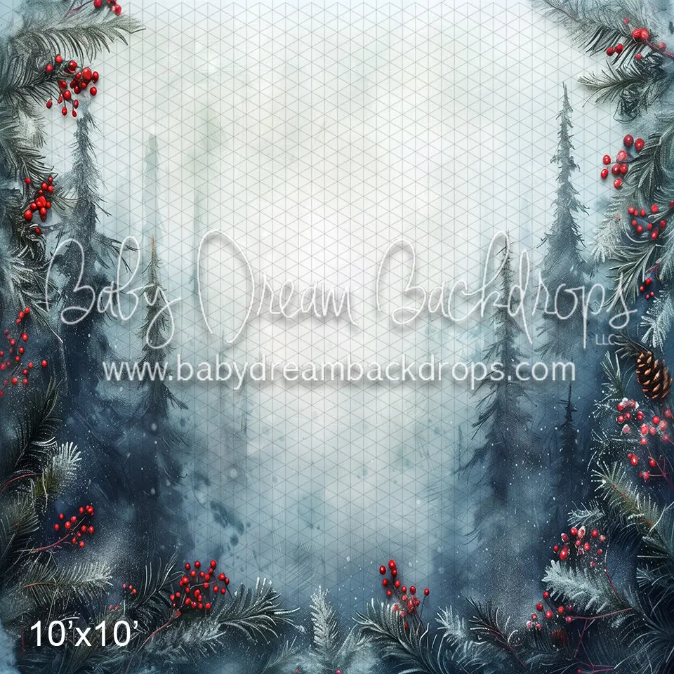 Treetops Glisten Winter Wallpaper (WM) - Image 7