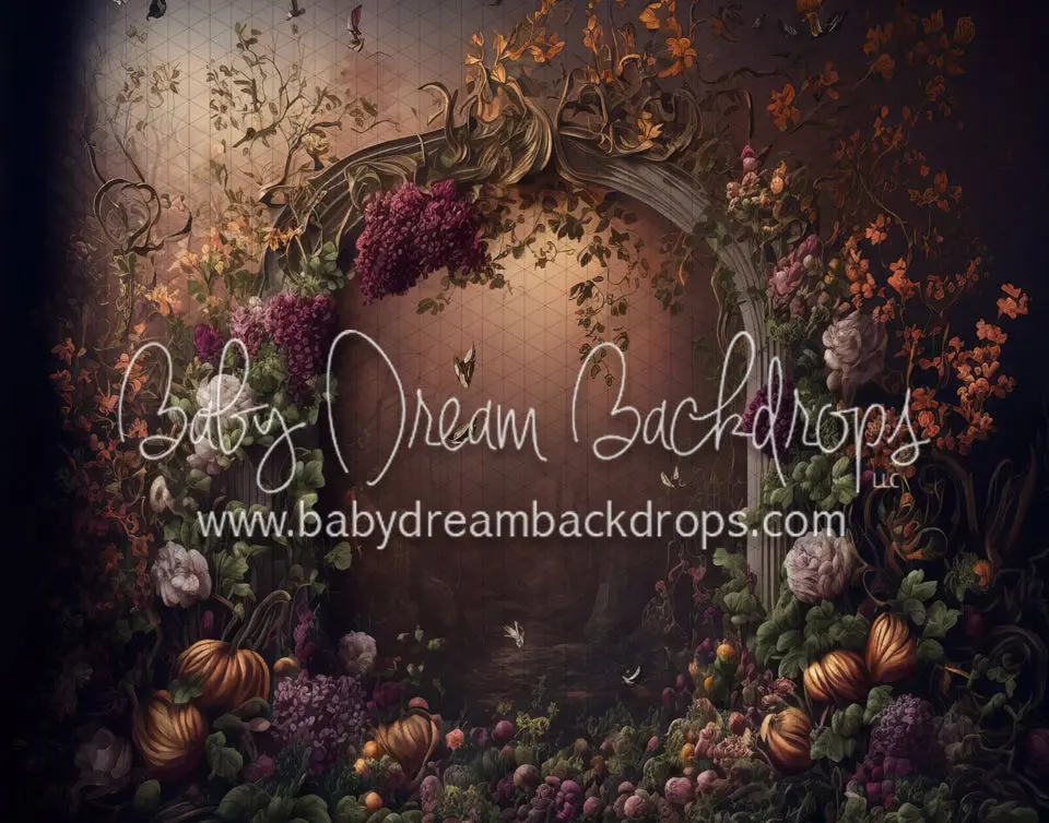 Whispy Autumn Arch Wall (Md) 1