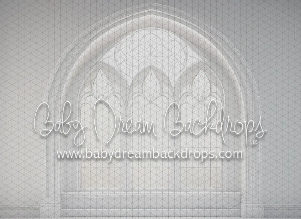 White Arched Window (Md) 1